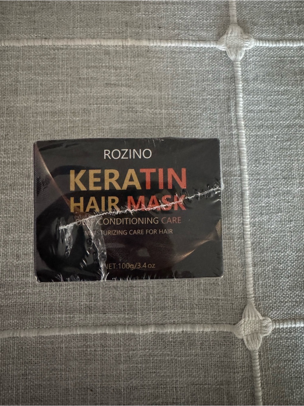 Keratin Hair Mask - Black Packaging